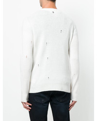 Pull blanc Dondup