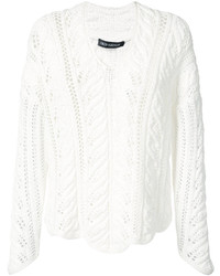 Pull blanc Iris von Arnim