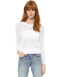 Pull blanc James Perse