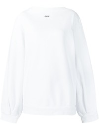 Pull blanc Off-White