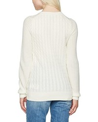 Pull blanc Tommy Hilfiger