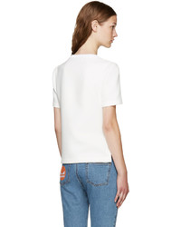 Pull blanc Fendi