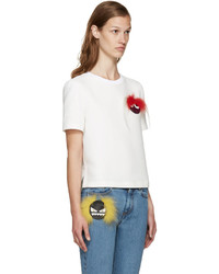 Pull blanc Fendi