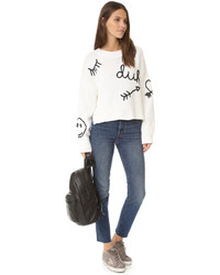 Pull blanc Wildfox Couture