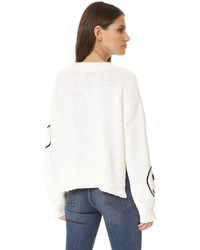 Pull blanc Wildfox Couture