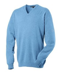 Pull bleu clair Greg Norman