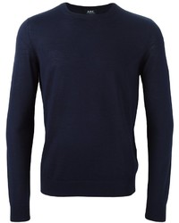 Pull bleu marine A.P.C.