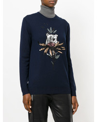 Pull bleu marine Markus Lupfer