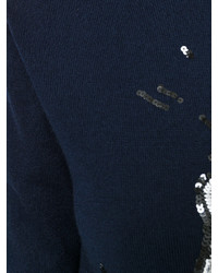 Pull bleu marine Markus Lupfer