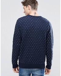 Pull bleu marine Bellfield