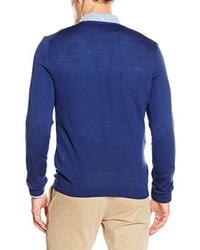 Pull bleu marine Benetton