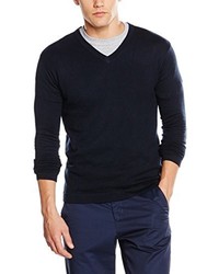 Pull bleu marine Benetton