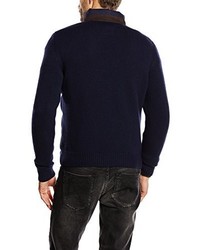 Pull bleu marine Bogner Man