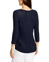 Pull bleu marine Bonita