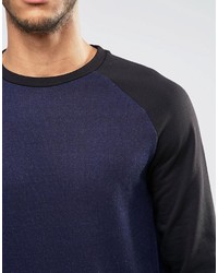 Pull bleu marine Asos