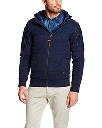 Pull bleu marine camel active