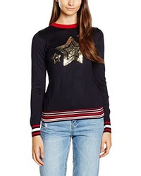 Pull bleu marine Dorothy Perkins