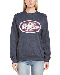 Pull bleu marine Dr. Pepper