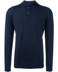 Pull bleu marine Fay