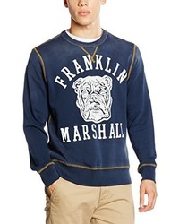 Pull bleu marine Franklin & Marshall