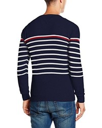 Pull bleu marine Hilfiger Denim