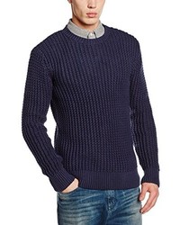 Pull bleu marine Hilfiger Denim