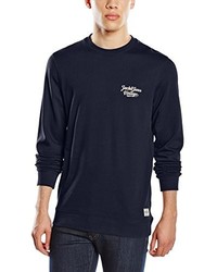 Pull bleu marine Jack & Jones