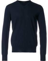 Pull bleu marine Lardini