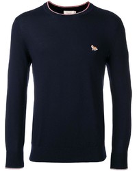 Pull bleu marine MAISON KITSUNÉ