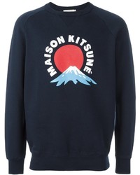 Pull bleu marine MAISON KITSUNÉ