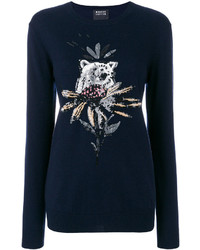 Pull bleu marine Markus Lupfer