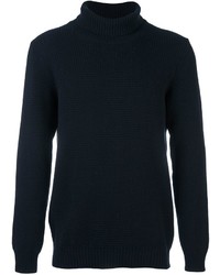 Pull bleu marine Massimo Alba