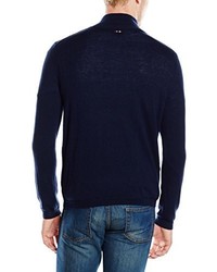 Pull bleu marine Napapijri