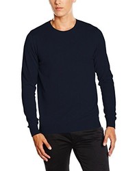 Pull bleu marine Paul James Knitwear