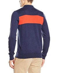 Pull bleu marine Perry Ellis