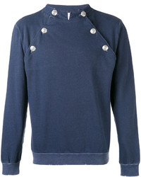 Pull bleu marine Pierre Balmain