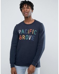 Pull bleu marine Pull&Bear