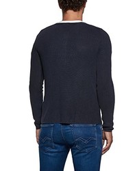 Pull bleu marine Replay