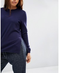 Pull bleu marine Asos