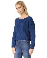 Pull bleu marine Free People