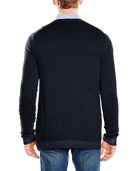 Pull bleu marine Strellson Premium