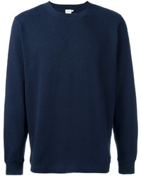 Pull bleu marine Sunspel