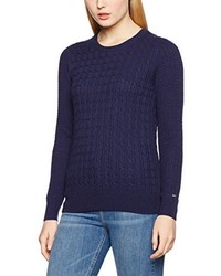 Pull bleu marine Tommy Hilfiger