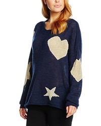 Pull bleu marine Wildfox