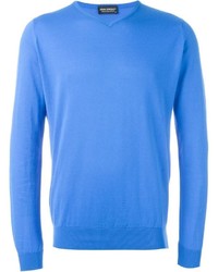 Pull bleu John Smedley