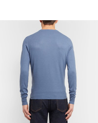 Pull bleu Loro Piana