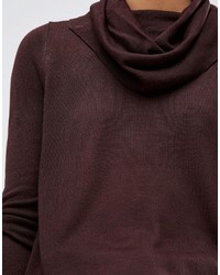 Pull bordeaux Vila