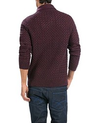 Pull bordeaux Desigual