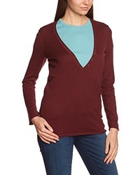 Pull bordeaux Eddie Bauer