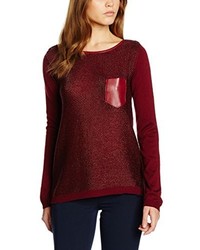 Pull bordeaux Le Temps Des Cerises